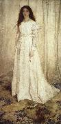 James Mcneill Whistler The girl in white oil painting on canvas
